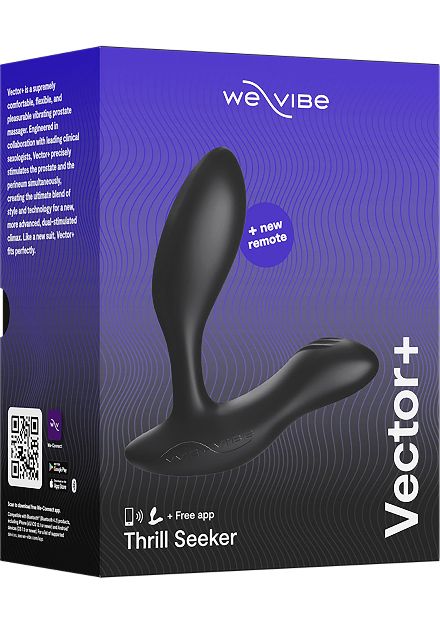 We-Vibe Vector+ BLACK - 1