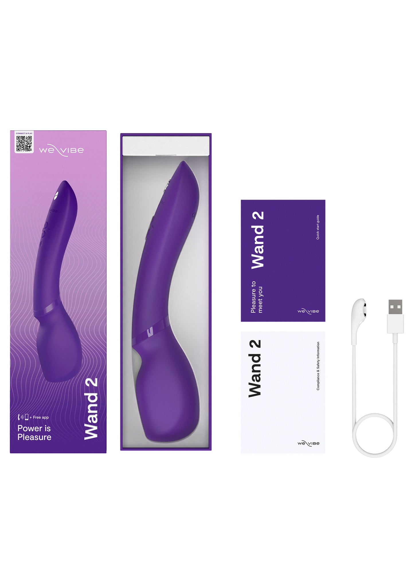 We-Vibe Wand 2 PURPLE - 12