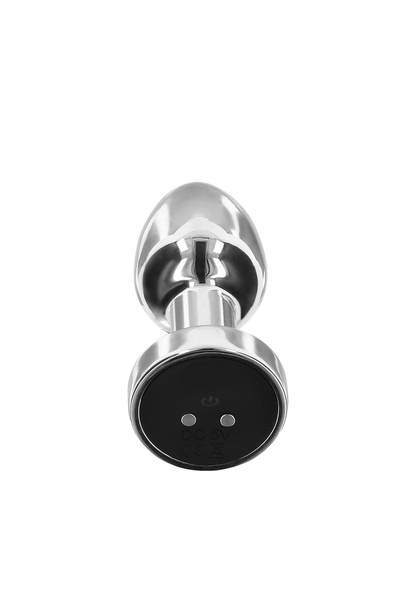 ToyJoy Buttocks Vibrating Metal Buttplug S SILVER - 3