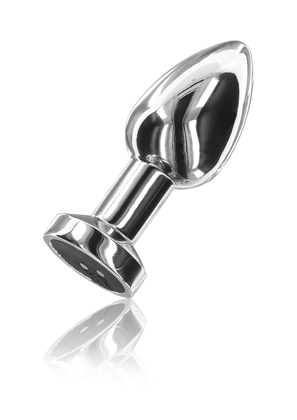 ToyJoy Buttocks Vibrating Metal Buttplug M SILVER - 5