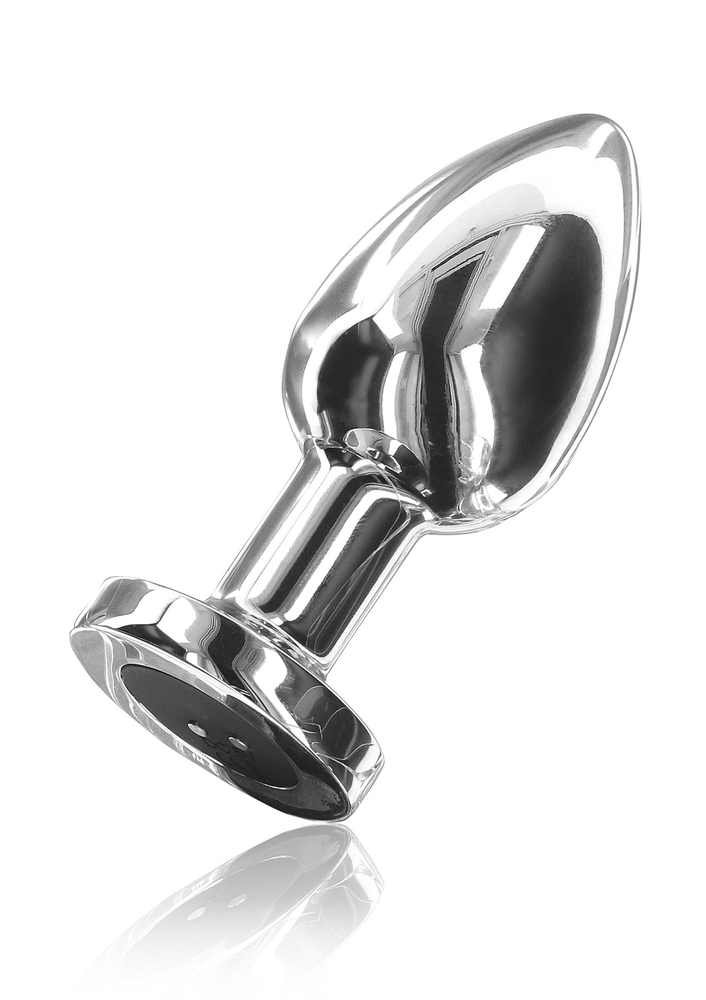 ToyJoy Buttocks Vibrating Metal Buttplug L SILVER - 3