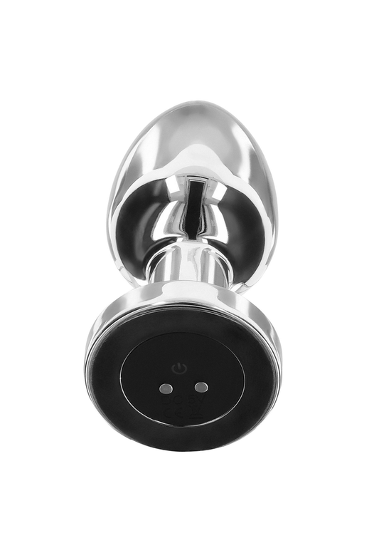 ToyJoy Buttocks Vibrating Metal Buttplug L