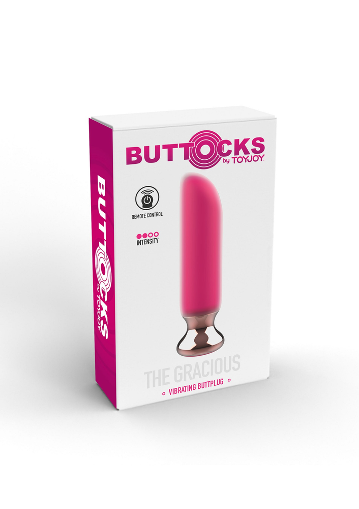 ToyJoy Buttocks The Gracious Buttplug FUCHSIA - 2