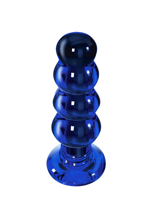 ToyJoy Buttocks Radiant Vibrating Glass Plug