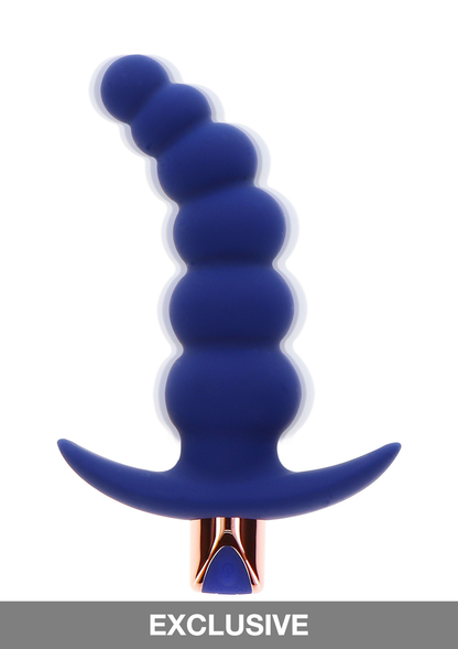 ToyJoy Buttocks The Spunky Buttplug BLUE - 6