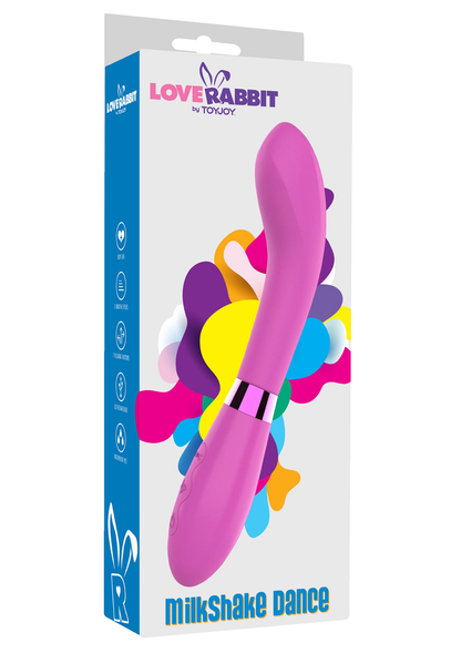 ToyJoy Love Rabbit Milkshake Dance Vibrator VIOLET - 0