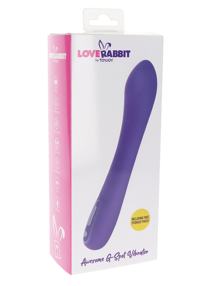 ToyJoy Love Rabbit Awesome G-spot Vibrator PURPLE - 3