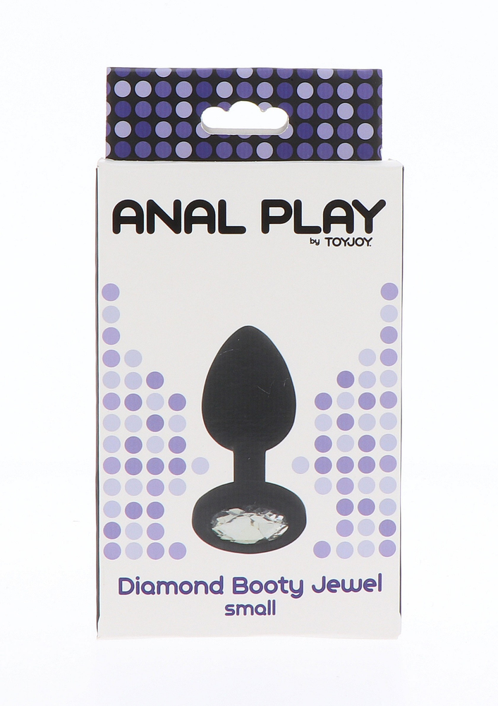 ToyJoy Anal Play Diamond Booty Jewel Small BLACK - 0