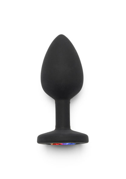 ToyJoy Anal Play Rainbow Booty Jewel Small BLACK - 20