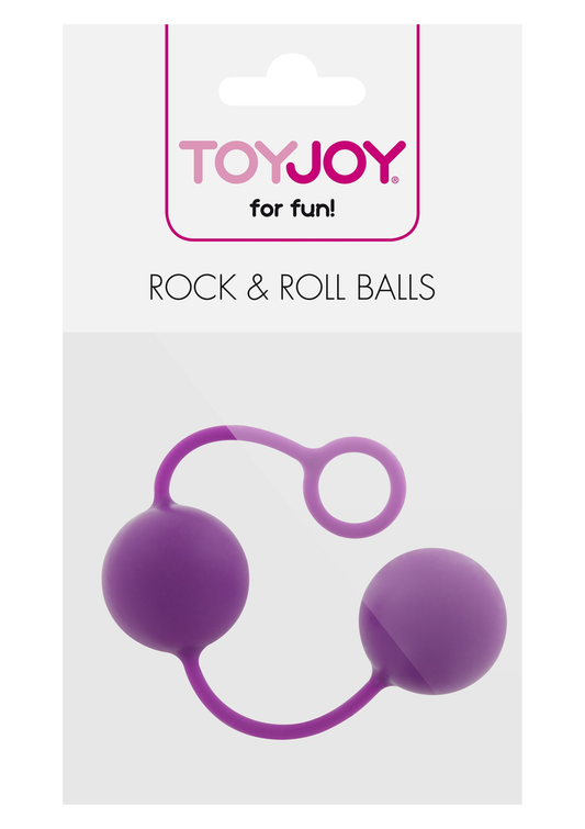 ToyJoy Basics Rock & Roll Balls - Lila