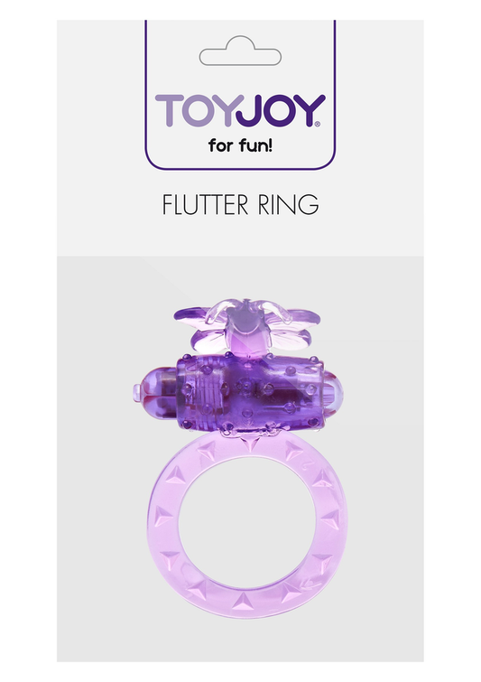 ToyJoy Basics Flutter Ring Vibrating - Lila