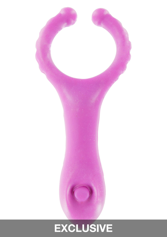 ToyJoy Basics Vibrating Clit-Stim C-Ring