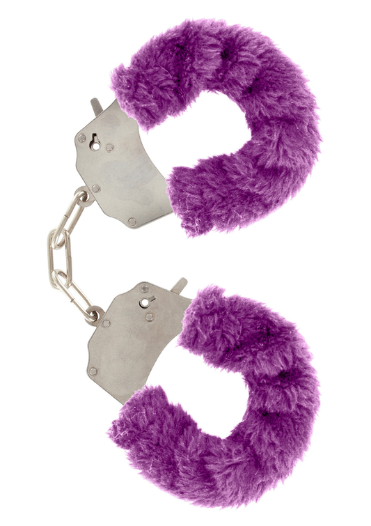 ToyJoy Classics Furry Fun Cuffs - Lila