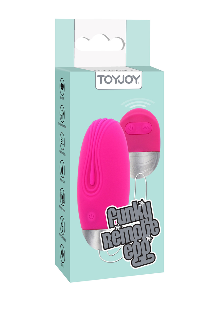 ToyJoy Funky Fun Toys Funky Remote Egg PINK - 1