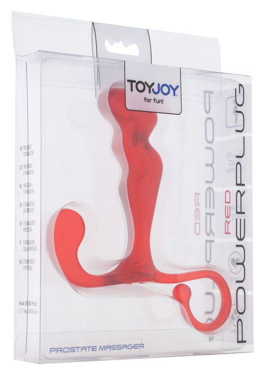 ToyJoy Manpower Power Plug Prostate Massager - Rot