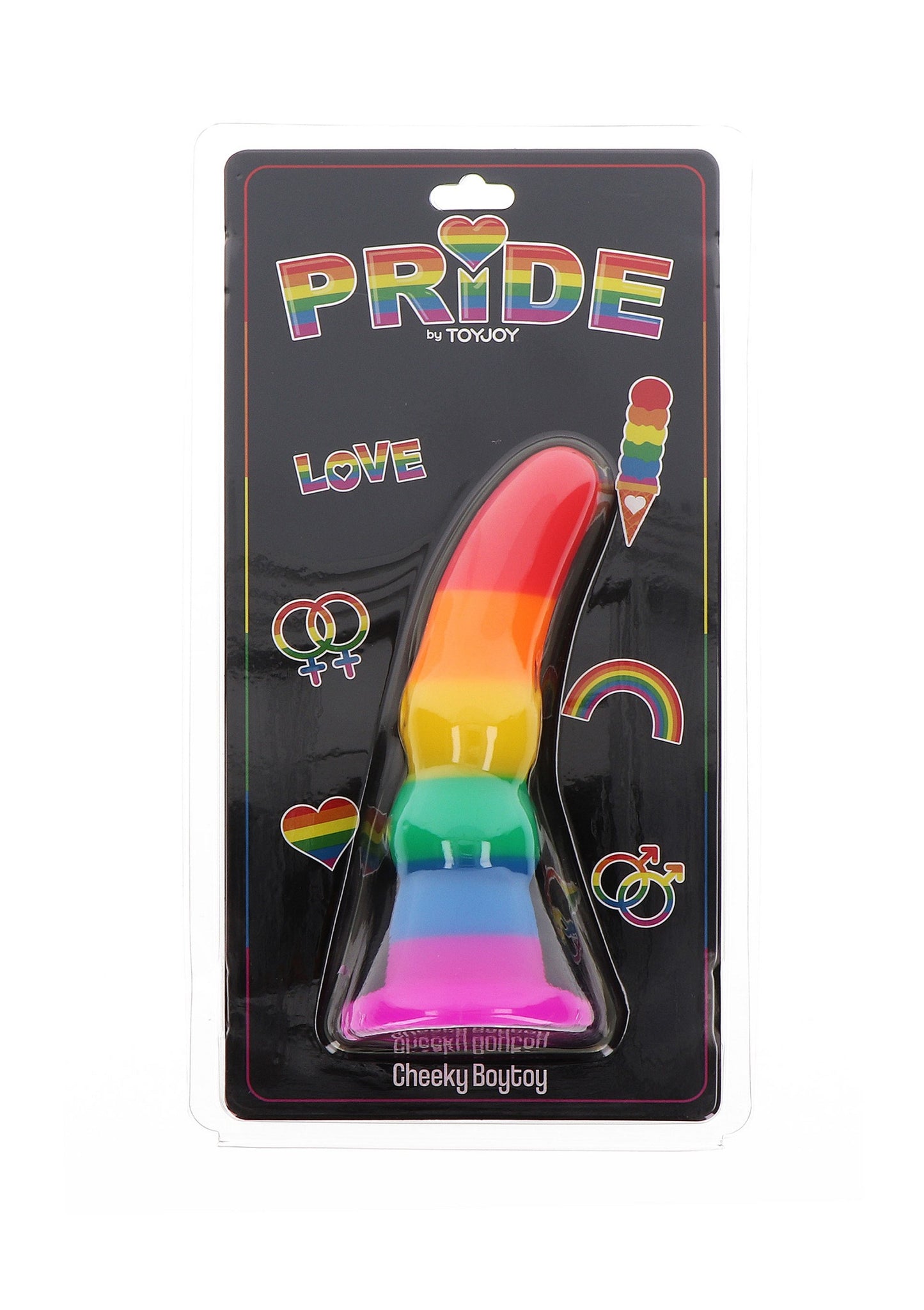 ToyJoy Pride Cheeky Boytoy RAINBOW - 2