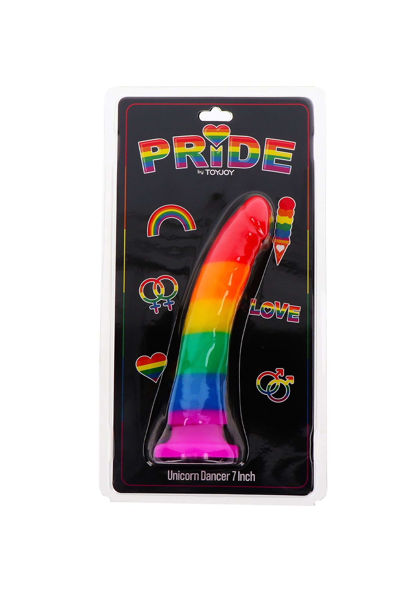 ToyJoy Pride Unicorn Dancer 7' RAINBOW - 0