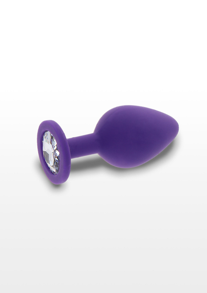 ToyJoy Anal Play Diamond Booty Jewel Large PURPLE - 0