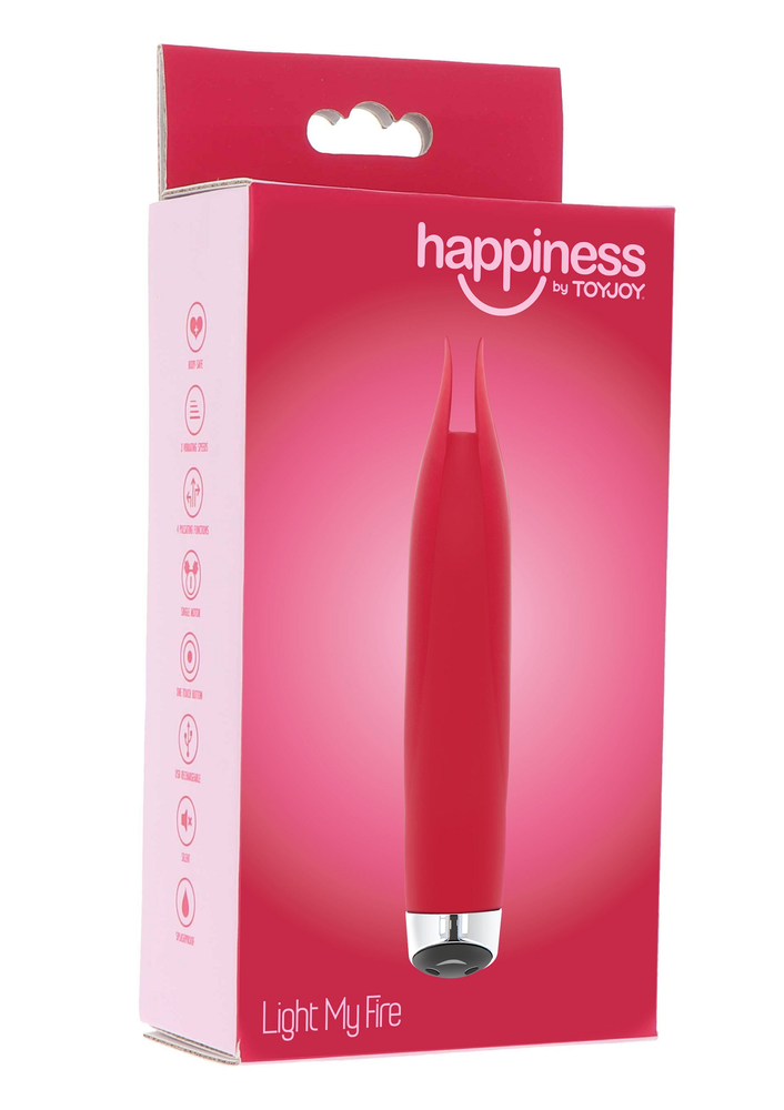 ToyJoy Happiness Light My Fire Vibe FUCHSIA - 5