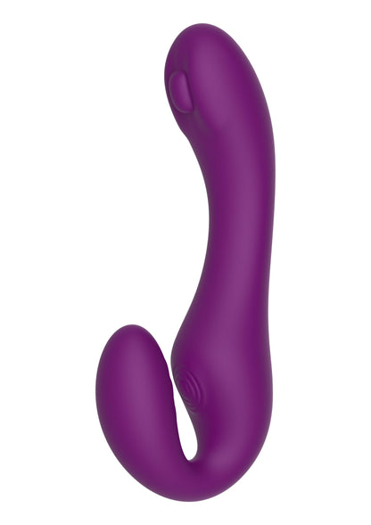 Xocoon Strapless Strap-On Pulse Vibe PURPLE - 13