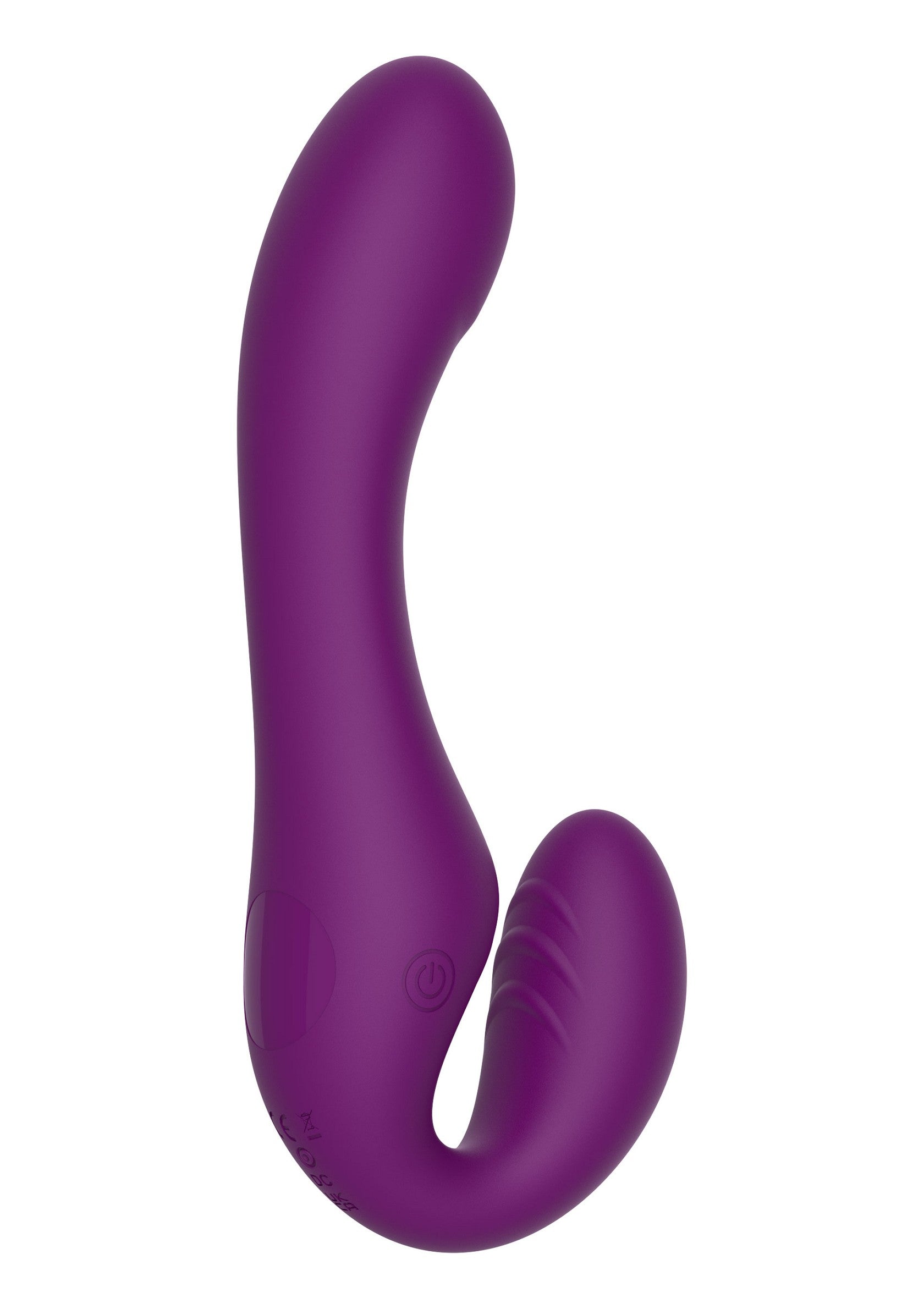 Xocoon Strapless Strap-On Pulse Vibe PURPLE - 12