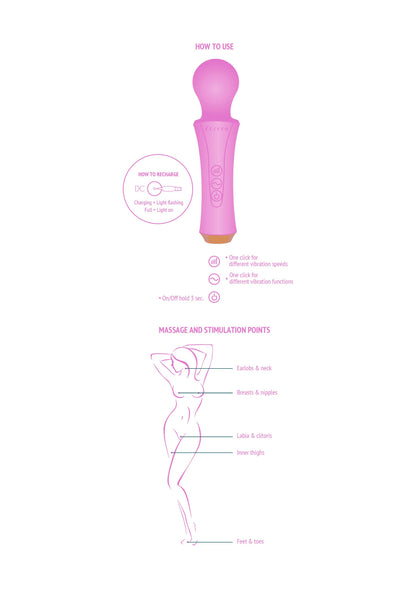 Xocoon The Personal Wand FUCHSIA - 10