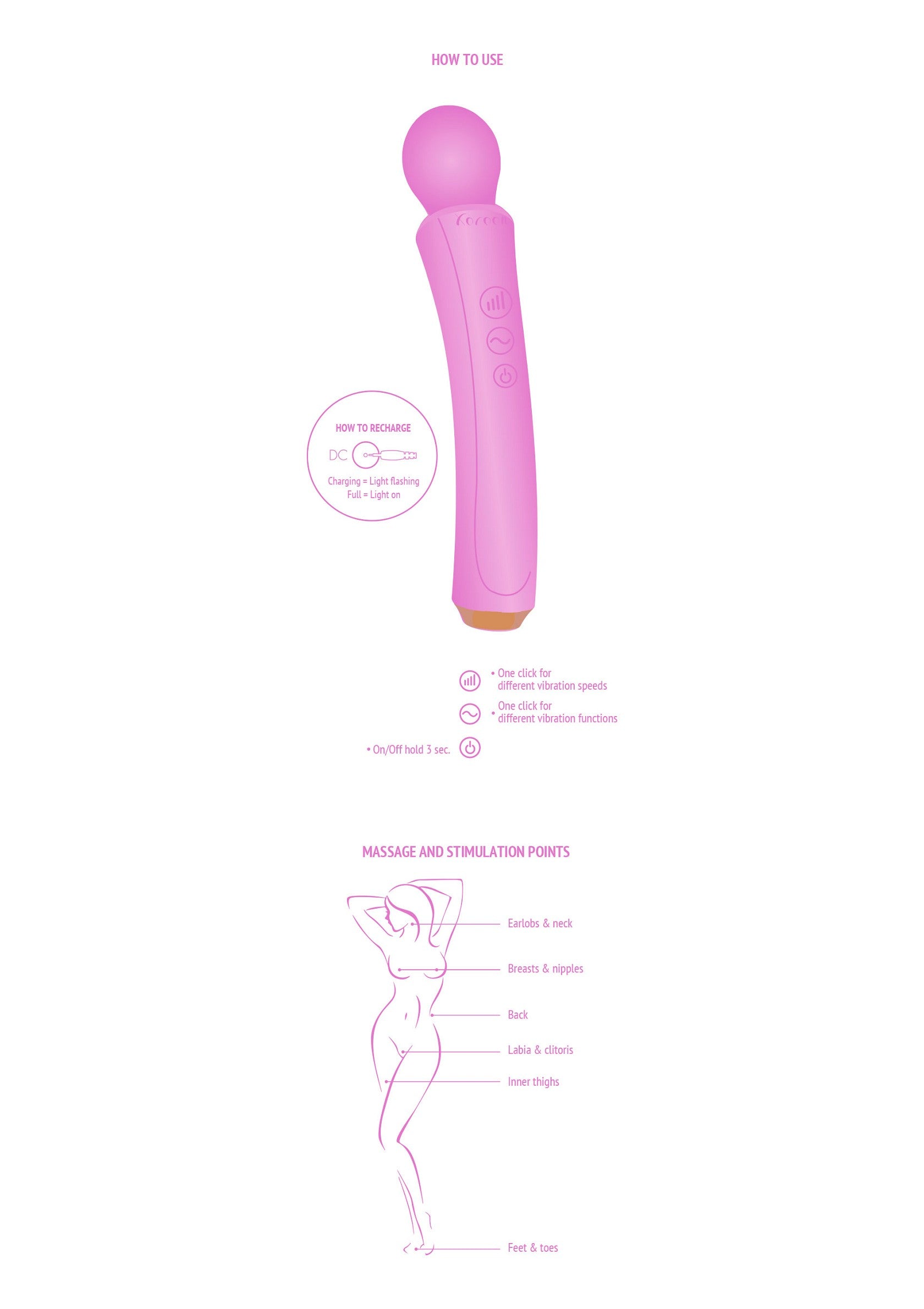 Xocoon The Curved Wand FUCHSIA - 11