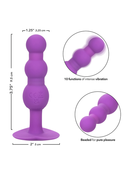 CalExotics First Time Triple Beaded Probe PURPLE - 6