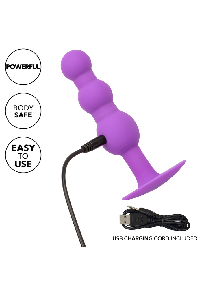 CalExotics First Time Triple Beaded Probe PURPLE - 1