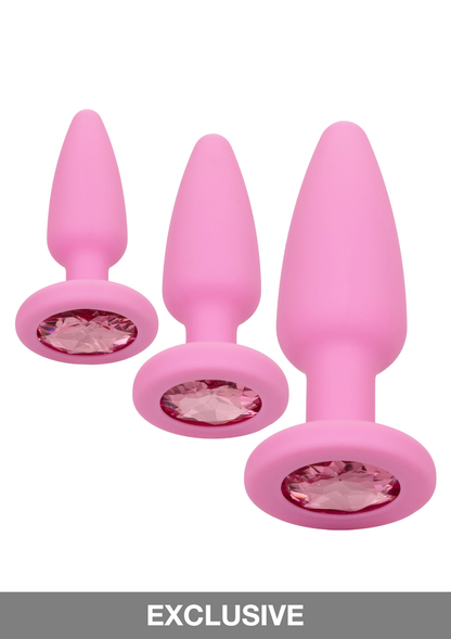 CalExotics First Time Crystal Booty Kit PINK - 4