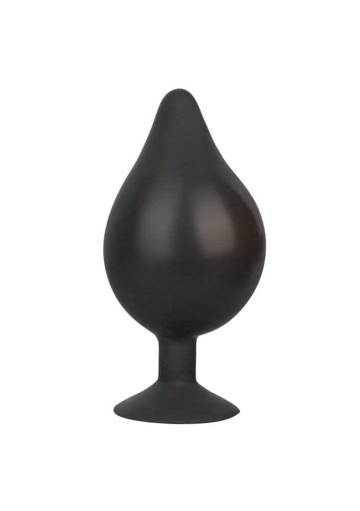 CalExotics XL Silicone Inflatable Plug BLACK - 4