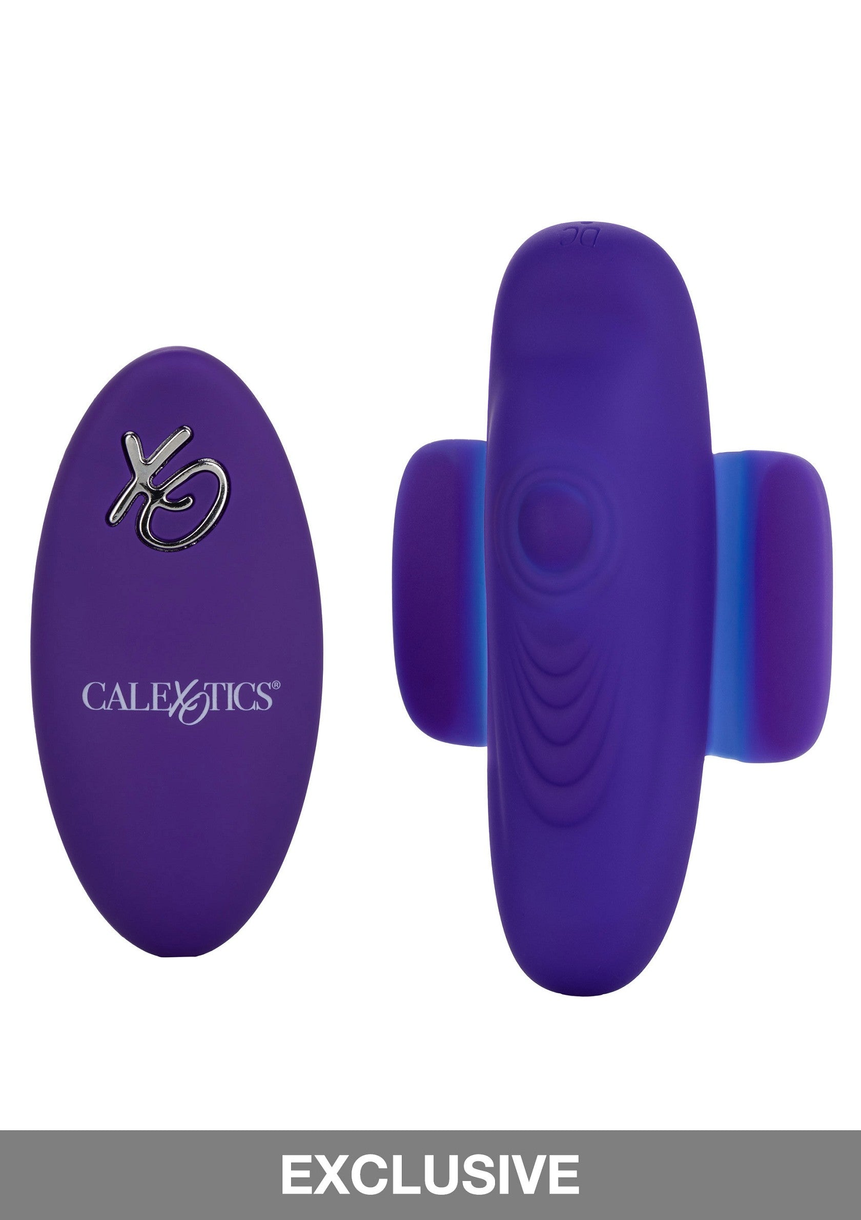 CalExotics Lock-N-Play Remote Pulsating Panty Teaser PURPLE - 2