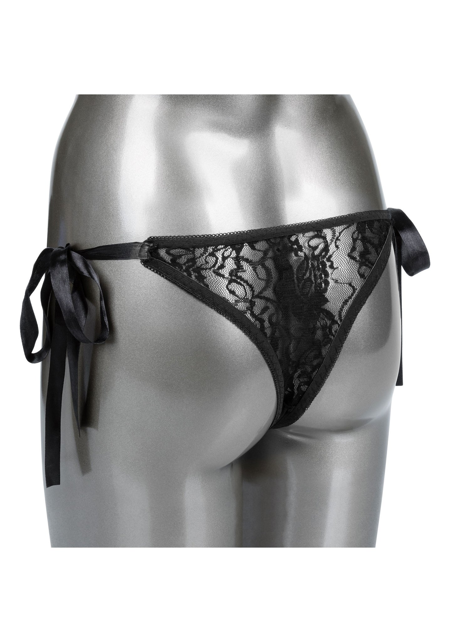 CalExotics Remote Control Lace Thong Set BLACK - 5