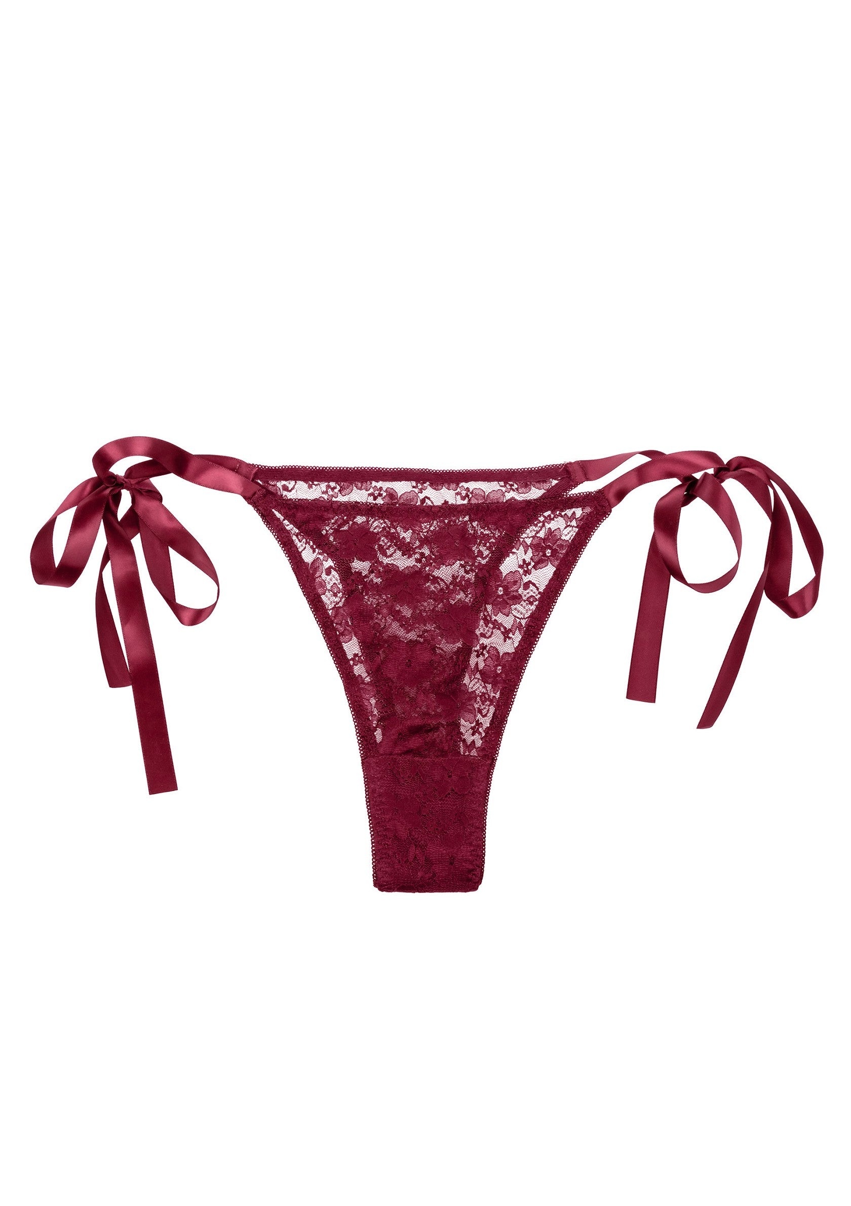 CalExotics Remote Control Lace Thong Set RED - 10