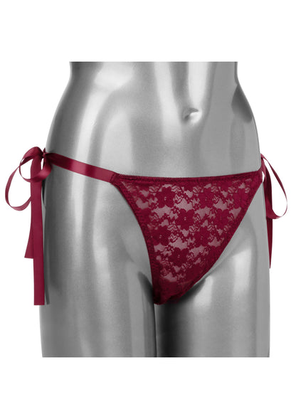 CalExotics Remote Control Lace Thong Set RED - 11