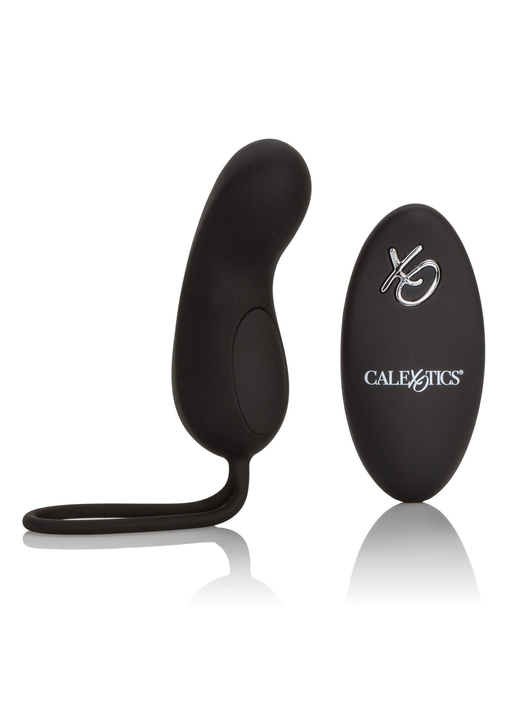 CalExotics Silicone Remote Rechargeable Curve BLACK - 1