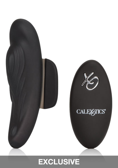 CalExotics Lock-N-Play Remote Panty Teaser BLACK - 3