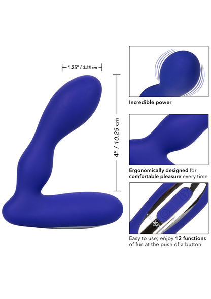 CalExotics Eclipse Pleasure Probe BLUE - 3