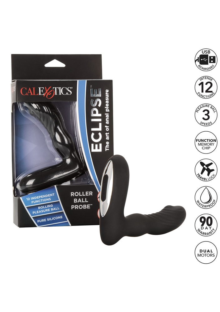 CalExotics Eclipse Roller Ball Probe BLACK - 5