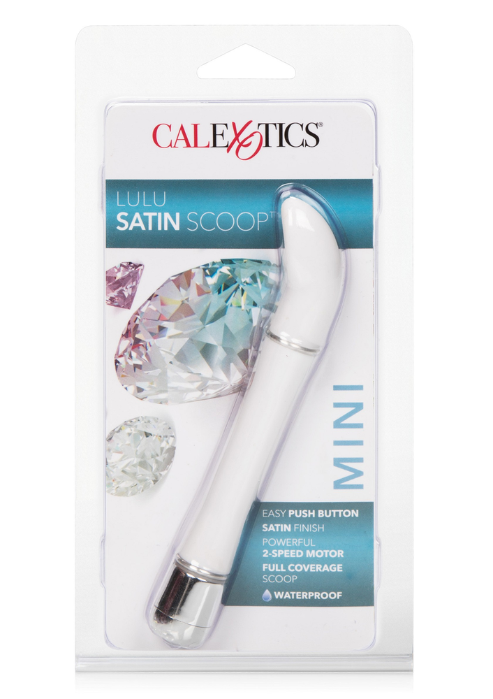 CalExotics Lulu Satin Scoop WHITE - 2