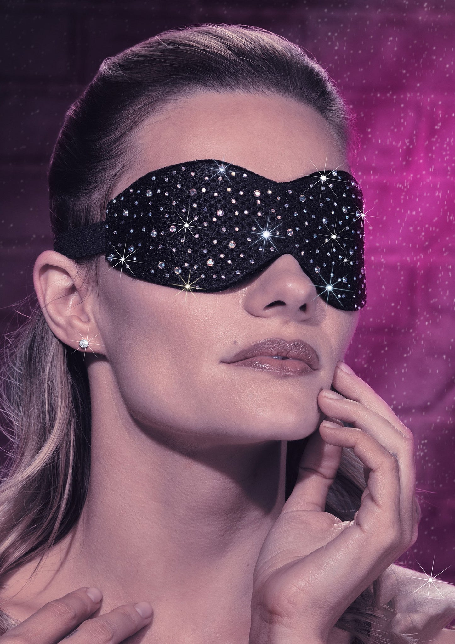 CalExotics Radiance Blackout Eye Mask BLACK - 8