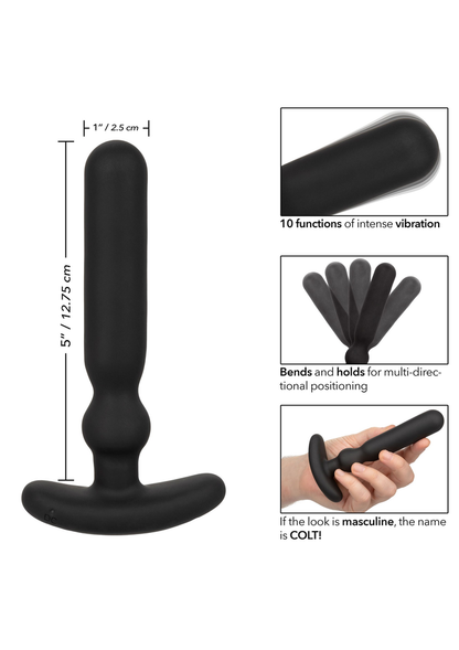 CalExotics COLT Rechargeable Large Anal-T BLACK - 7