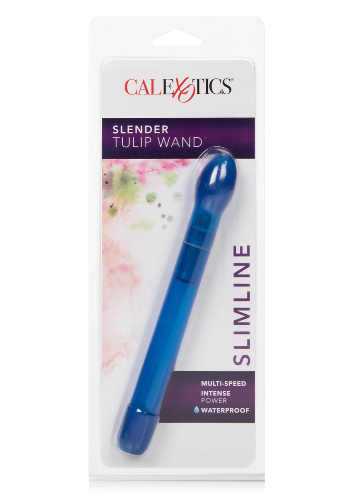 CalExotics Slender Tulip Wand BLUE - 0