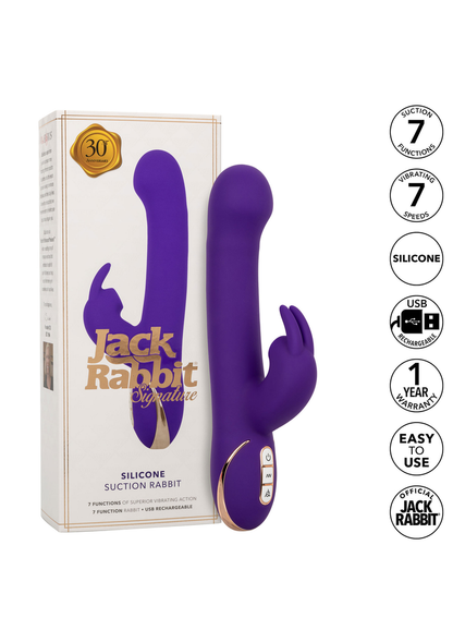 CalExotics Jack Rabbit Signature Suction Rabbit PURPLE - 3