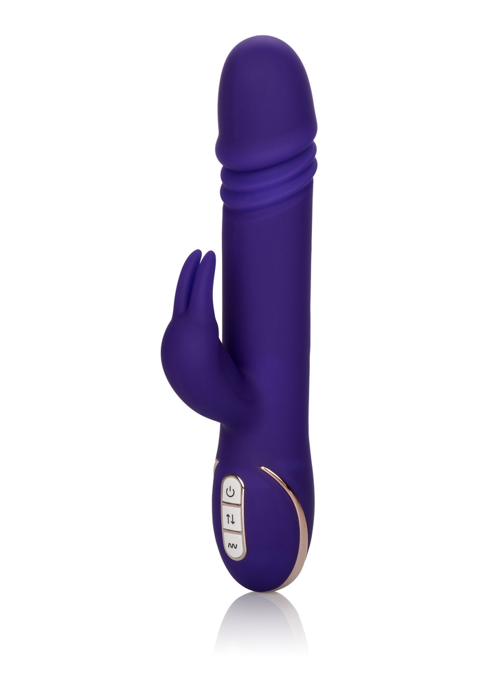 CalExotics Jack Rabbit Signature Silicone Thrusting Rabbit PURPLE - 3