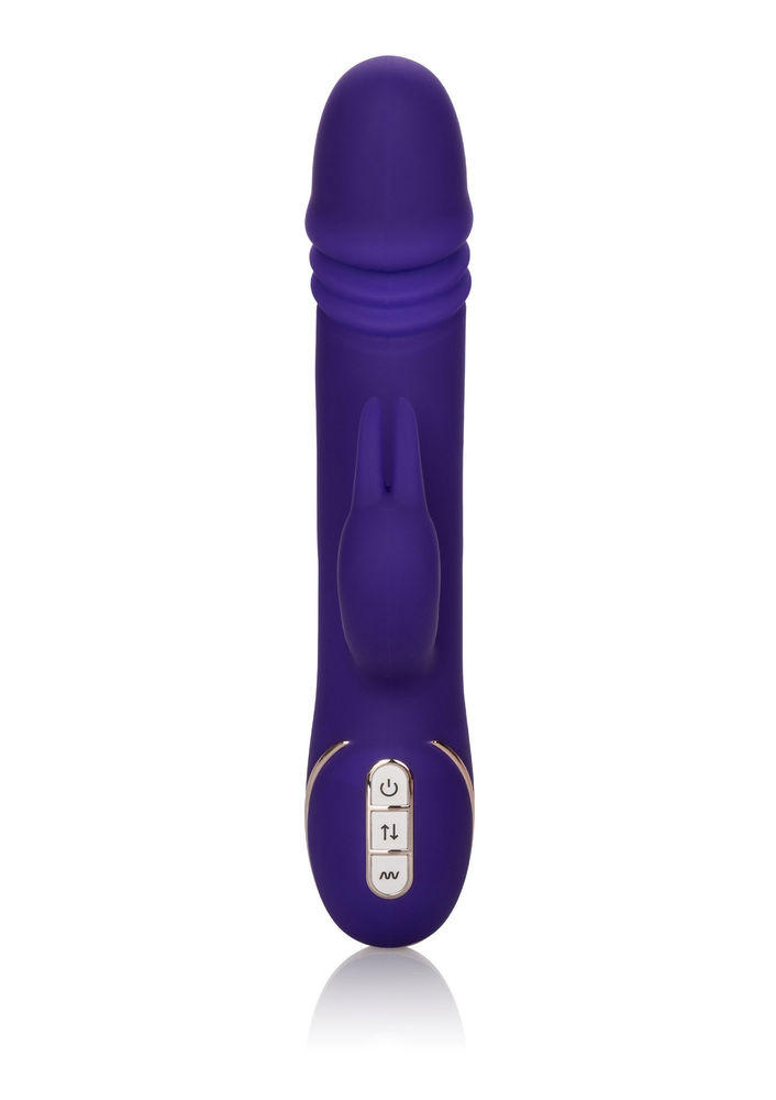 CalExotics Jack Rabbit Signature Silicone Thrusting Rabbit PURPLE - 7