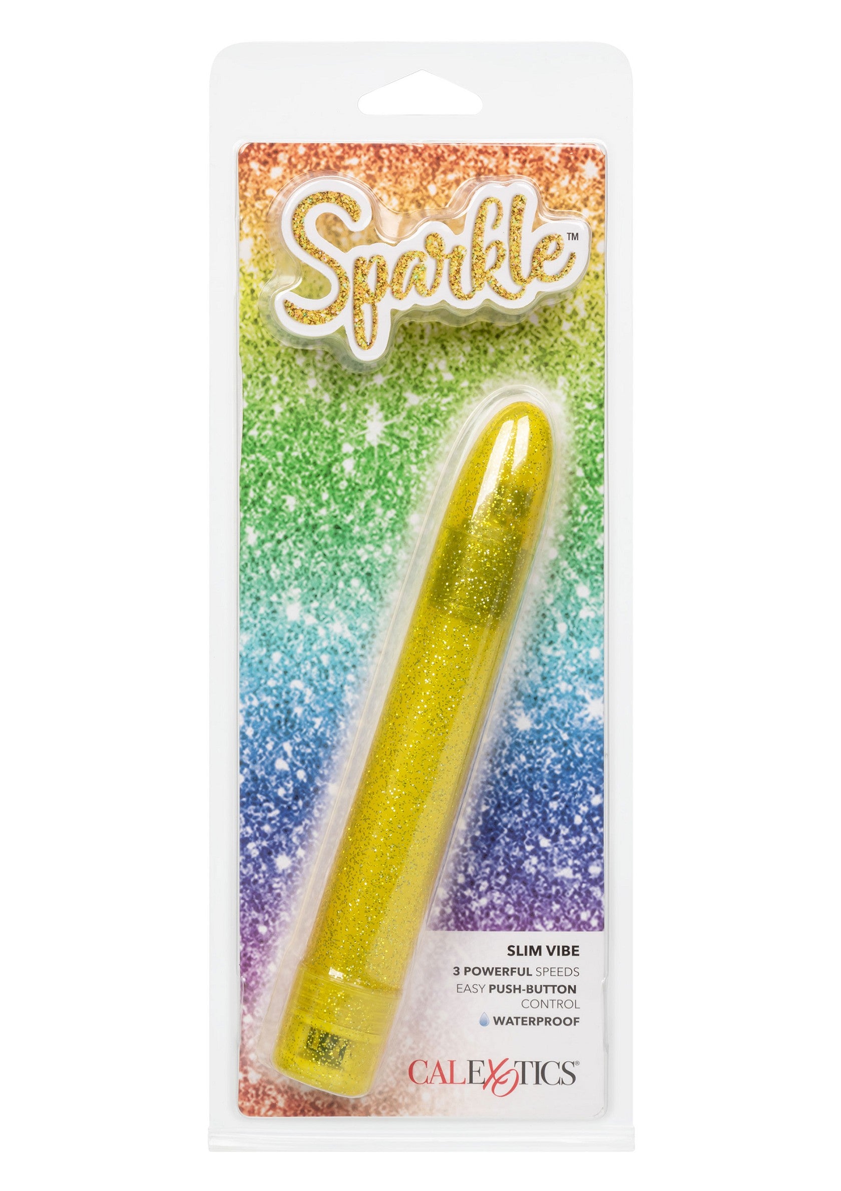 CalExotics Sparkle Slim Vibe YELLOW - 8