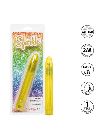 CalExotics Sparkle Slim Vibe YELLOW - 6