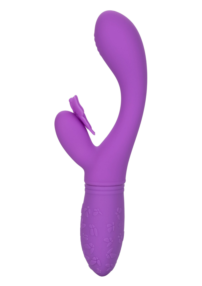 CalExotics Rechargeable Butterfly Kiss Flutter PURPLE - 3