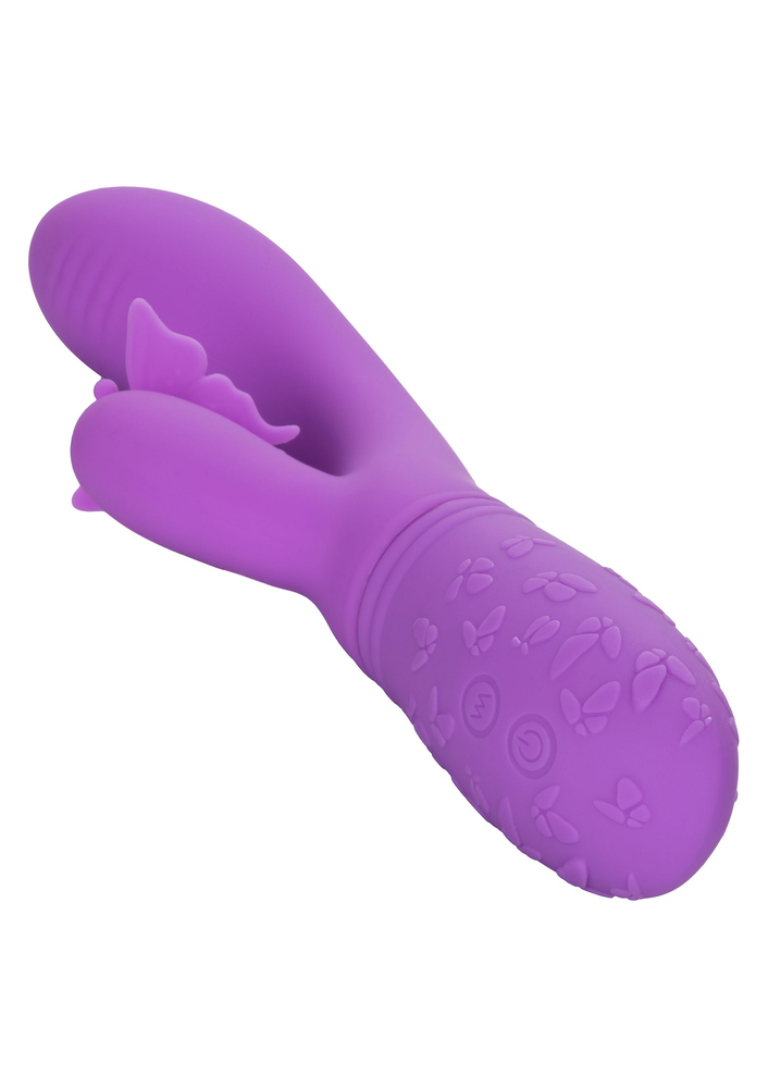 CalExotics Rechargeable Butterfly Kiss Flutter PURPLE - 8